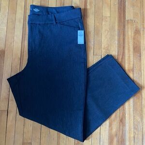 NWT Sz 16 Old Navy High Rise Pixie Straight Gray Pants